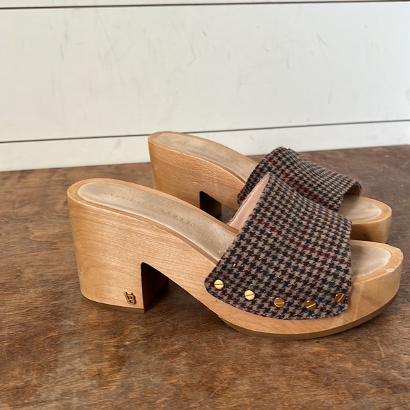 Veronica Beard Women's Hannalee Platform
Sandal in Hazelwood Houndstooth 8.5 - Picture 2 of 6